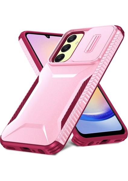 Samsung Galaxy A25 5g (161.0 x 76.5 x 8.3 Mm) Tpu + Pc Askeri Sınıf Darbeye Dayanıklı Kapak (Yurt Dışından)
