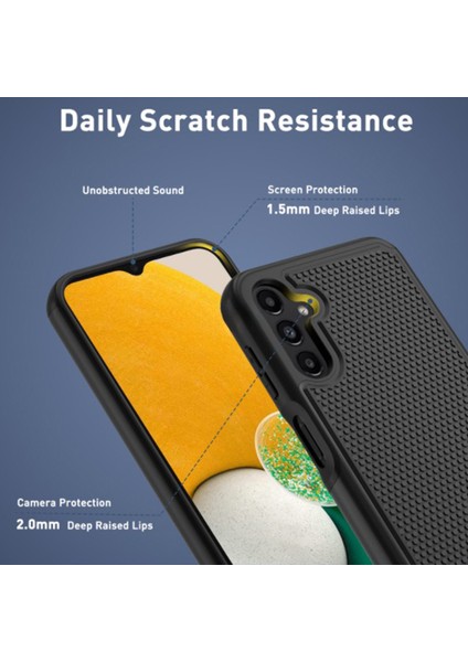 Samsung Galaxy A14 5g Texture Pc+Tpu Telefon Kılıfı (Yurt Dışından)