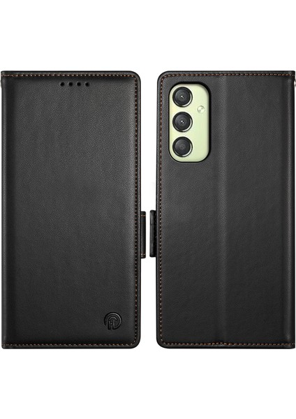 Samsung Galaxy A25 5g (161.0 x 76.5 x 8.3mm) Pu Deri Standlı Telefon Standı Kapağı (Yurt Dışından)