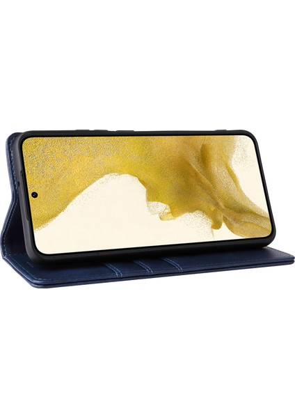 Samsung Galaxy S22 Plus 5g Deri Cüzdan Telefon Kılıfı (Yurt Dışından)