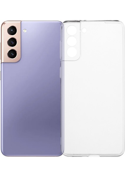 Samsung Galaxy S21 4g / 5g Darbeye Dayanıklı Esnek Tpu Şeffaf Telefon Kapağı (Yurt Dışından)