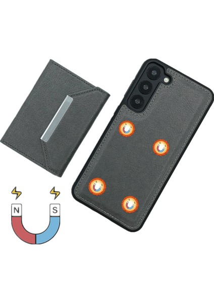 Samsung Galaxy S22 5g Deri+Tpu Telefon Kılıfı Kart Çantalı Kickstand (Yurt Dışından) fiyatları