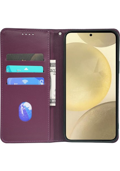 Samsung Galaxy A15 4g / 5g Cüzdan Deri Telefon Kılıfı (Yurt Dışından)