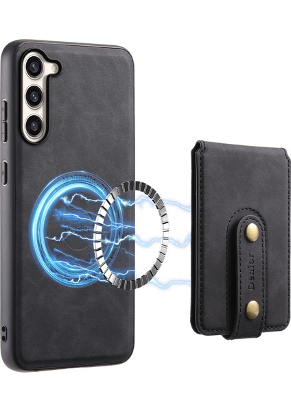 Samsung Galaxy S23 Plus Kickstand Kart Tutucu Telefon Kılıfı Magsafe ile Uyumlu (Yurt Dışından)