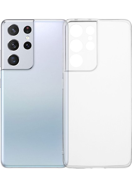 Samsung Galaxy S21 Ultra 5g Şeffaf Kılıf Şok Emme Koruyucu Tpu Telefon Kılıfı (Yurt Dışından)