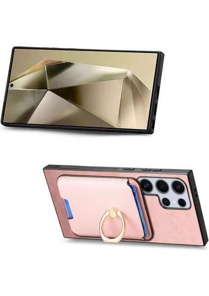 Samsung Galaxy S24 Ultra Manyetik Deri+Tpu Telefon Kılıfı (Yurt Dışından) indirimleri