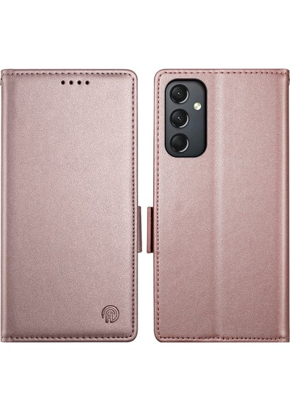 Samsung Galaxy A24 4g (162.1 x 77.6 x 8.3 Mm) Pu Deri Cüzdan Standlı Telefon Kapağı (Yurt Dışından)