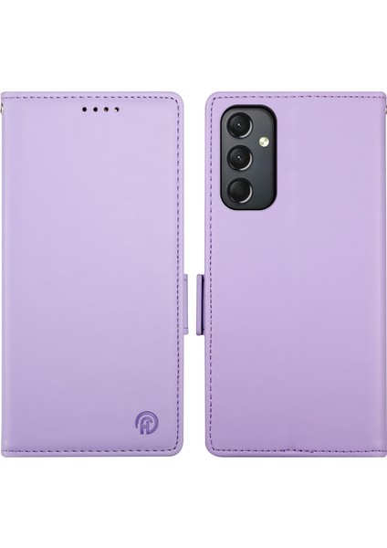 Samsung Galaxy A24 4g (162.1 x 77.6 x 8.3 Mm) Pu Deri Cüzdan Standlı Telefon Kapağı (Yurt Dışından)