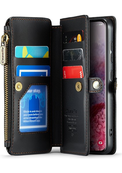 Samsung Galaxy S20 4g / S20 5g Cüzdan Pu Deri Telefon Kılıfı (Yurt Dışından)