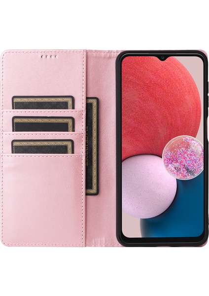 Samsung Galaxy A13 4g / A13 5g / A04S 4g / A04 4g / M13 5g Deri Cüzdan Telefon Kapağı (Yurt Dışından)
