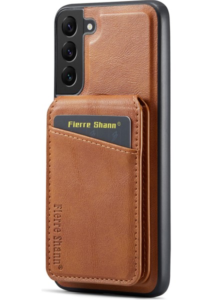 Samsung Galaxy S22 5g Pu+Tpu Kickstand Telefon Kılıfı (Yurt Dışından) modelleri