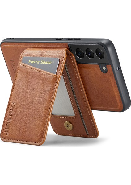 Samsung Galaxy S22 5g Pu+Tpu Kickstand Telefon Kılıfı (Yurt Dışından) fırsatları