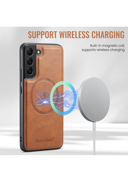 Samsung Galaxy S22 5g Pu+Tpu Kickstand Telefon Kılıfı (Yurt Dışından) indirimleri