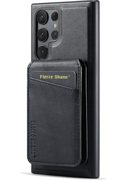 Samsung Galaxy S24 Ultra Deri+Tpu Kart Yuvaları Telefon Kılıfı (Yurt Dışından) modelleri