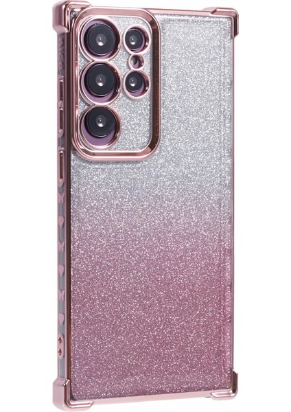 Samsung Galaxy S22 Ultra 5g Tpu Parıltılı Degrade Telefon Kılıfı (Yurt Dışından)