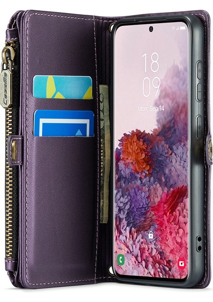 Samsung Galaxy S20 4g / S20 5g Cüzdan Pu Deri Telefon Kılıfı (Yurt Dışından)