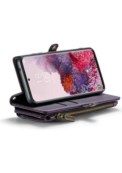 Samsung Galaxy S20 4g / S20 5g Cüzdan Pu Deri Telefon Kılıfı (Yurt Dışından)