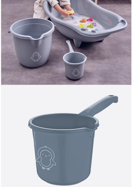 Bebek Banyo Maşrapası, Uzun Saplı Oluklu Çok Amaçlı Maşrapa 1,5 Litre modelleri