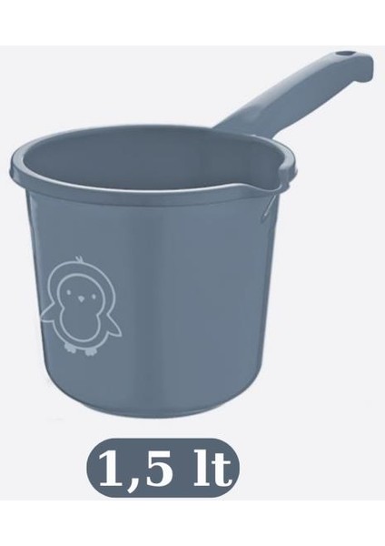 Bebek Banyo Maşrapası, Uzun Saplı Oluklu Çok Amaçlı Maşrapa 1,5 Litre fırsatları
