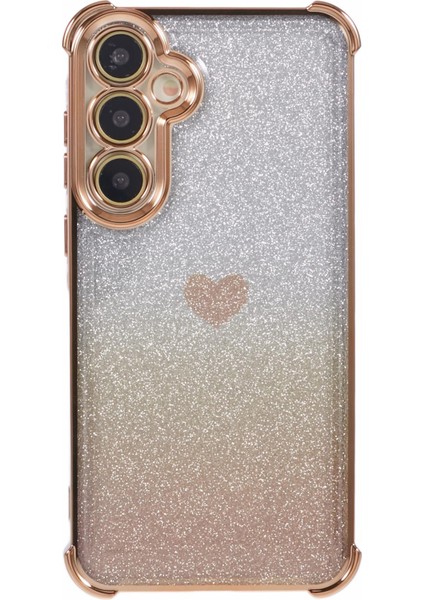 Samsung Galaxy A25 5g (161.0 x 76.5 x 8.3 Mm) Düşmeyi Önleyici Tpu Parıltılı Kapak (Yurt Dışından)