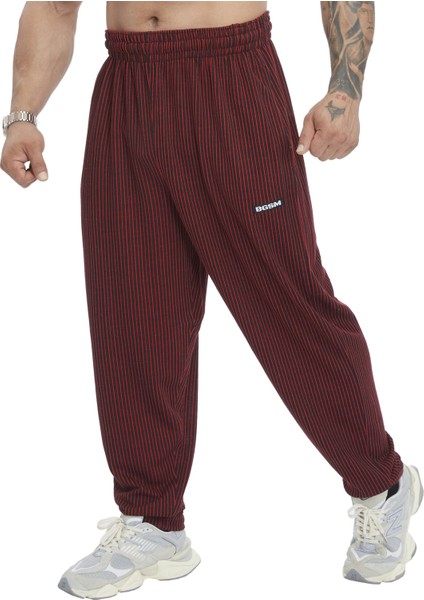Loose Fit Çizgili Eşofman Altı Fitness Pantolon Bgsm PNT1399 fiyatları