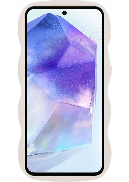 Samsung Galaxy A24 4g (162.1 x 77.6 x 8.3 Mm) Dalga Kenarlı Tpu Telefon Kılıfı (Yurt Dışından)