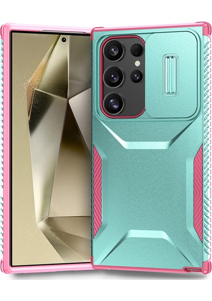 Samsung Galaxy S24 Ultra Camshield Tpu+Pc Koruyucu Telefon Kılıfı (Yurt Dışından)