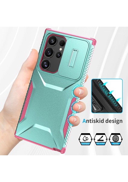 Samsung Galaxy S24 Ultra Camshield Tpu+Pc Koruyucu Telefon Kılıfı (Yurt Dışından) fırsatları