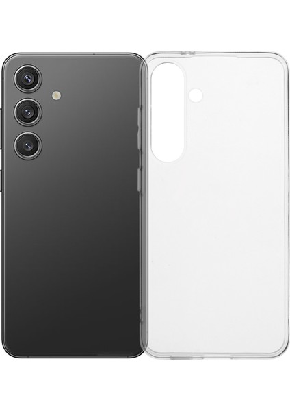 Samsung Galaxy S24 Plus Şeffaf Tpu Slim Fit Darbeye Dayanıklı Telefon Kapağı (Yurt Dışından)