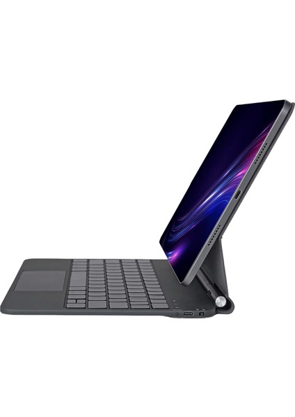 iPad Pro 11 4. Nesil Uyumlu Magic Style Manyetik Yapışmalı Klavyeli Kılıf