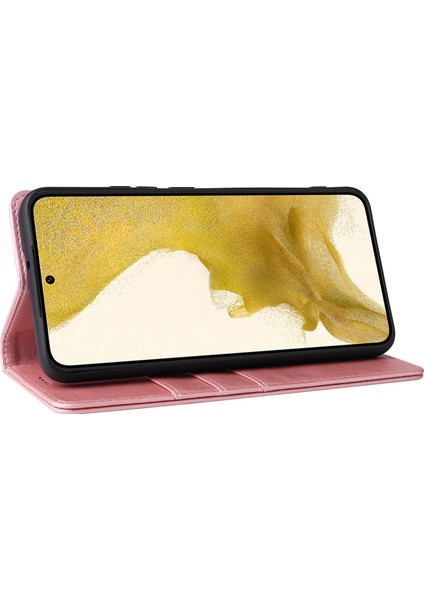 Samsung Galaxy S22 Plus 5g Deri Cüzdan Telefon Kılıfı (Yurt Dışından)