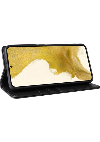 Samsung Galaxy S22 Plus 5g Deri Cüzdan Telefon Kılıfı (Yurt Dışından)