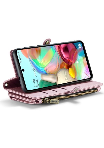 Samsung Galaxy A71 4g SM-A715 Askılı Pu Deri Cüzdan Telefon Kılıfı (Yurt Dışından)
