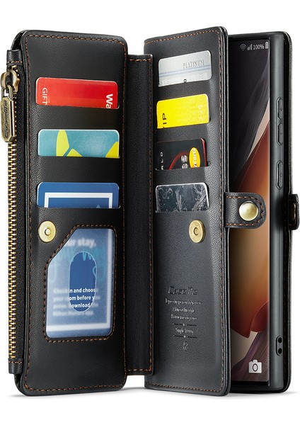 Samsung Galaxy NOTE20 Ultra / NOTE20 Ultra 5g Askılı Deri Telefon Kılıfı (Yurt Dışından)