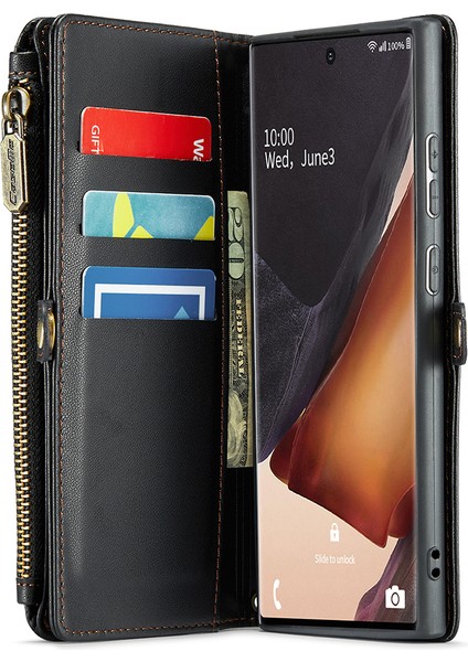 Samsung Galaxy NOTE20 Ultra / NOTE20 Ultra 5g Askılı Deri Telefon Kılıfı (Yurt Dışından)