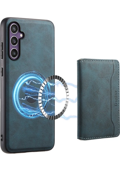 Samsung Galaxy S23 Fe Kart Tutucu Çubuğu 2'si 1 Arada Telefon Kapağı (Yurt Dışından)