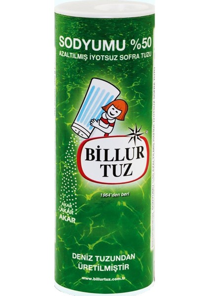 Sodyumu %50 Azaltılmış 500 gr x 4 Adet