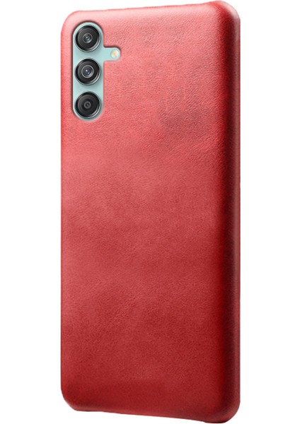 Samsung Galaxy M55 5g / C55 5g / F55 5g Buzağı Dokusu Pu Deri + Sert Pc Telefon Kapağı (Yurt Dışından)