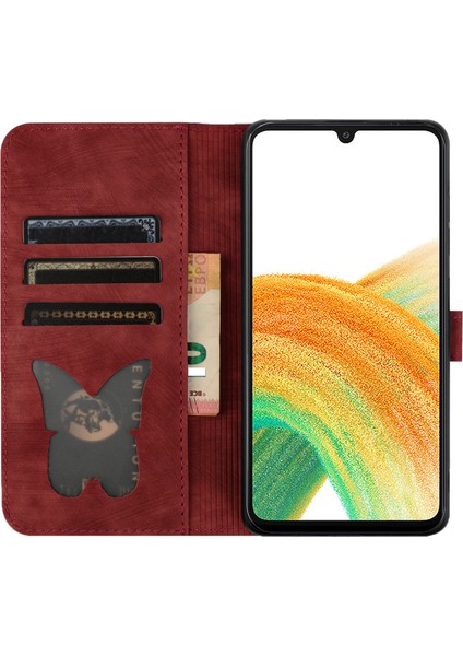 Samsung Galaxy A24 4g (162.1 x 77.6 x 8.3 Mm) Deri Telefon Kılıfı Kedi Baskısı (Yurt Dışından) fırsatları