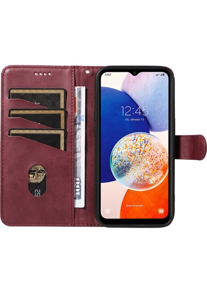 Samsung Galaxy A15 4g / 5g Pu Deri Kılıf (Yurt Dışından)