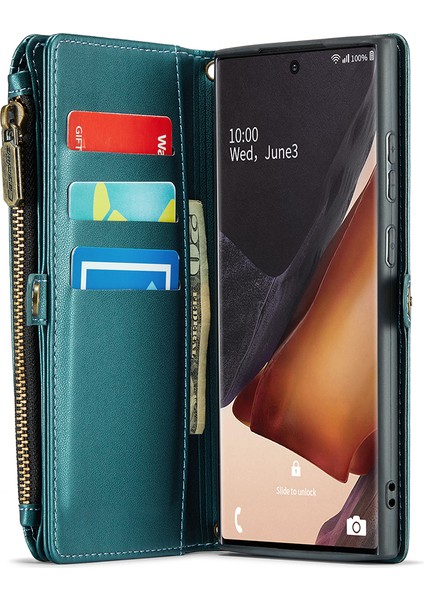 Samsung Galaxy NOTE20 Ultra / NOTE20 Ultra 5g Askılı Deri Telefon Kılıfı (Yurt Dışından)