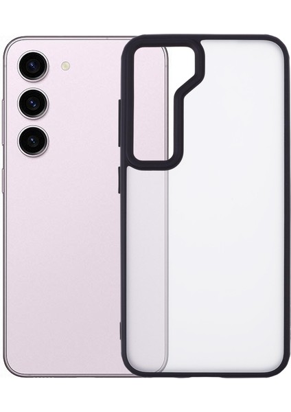 Samsung Galaxy S23 Mat Pc+Tpu Çizilmez Telefon Kapağı (Yurt Dışından)