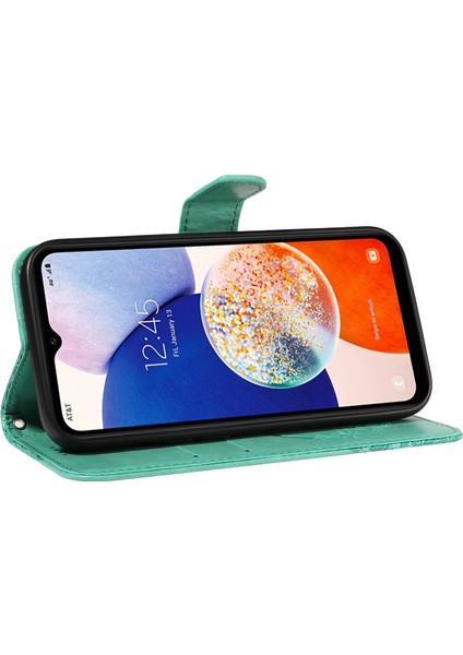 Samsung Galaxy A15 4g / 5g Cüzdanlı Pu Deri Kapaklı Telefon Kılıfı (Yurt Dışından)