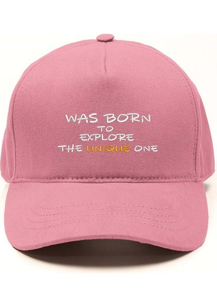Was Born To Explore The Unique One Şapka