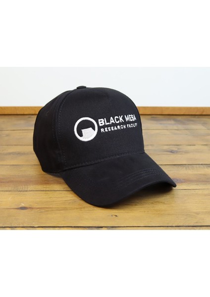 Black Mesa Işlemeli Kaliteli Şapka