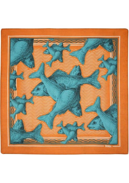 Çok Renkli Fular - United Fish Tasarım