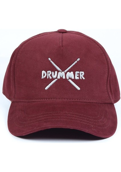 Drummer Işlemeli Şapka - Davul Bateri Baget Işlemeli Şapka