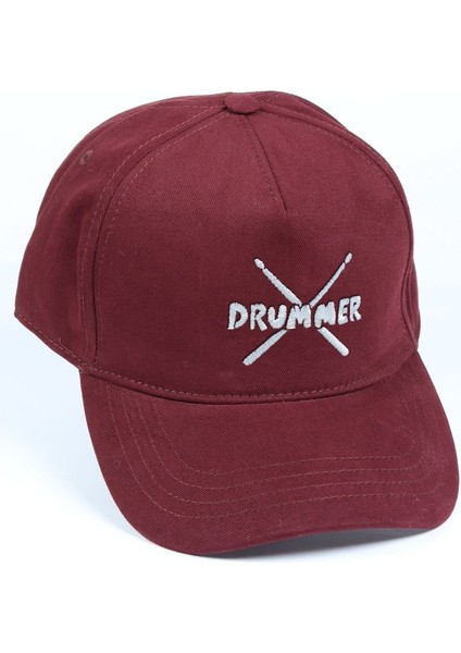 Drummer Işlemeli Şapka - Davul Bateri Baget Işlemeli Şapka