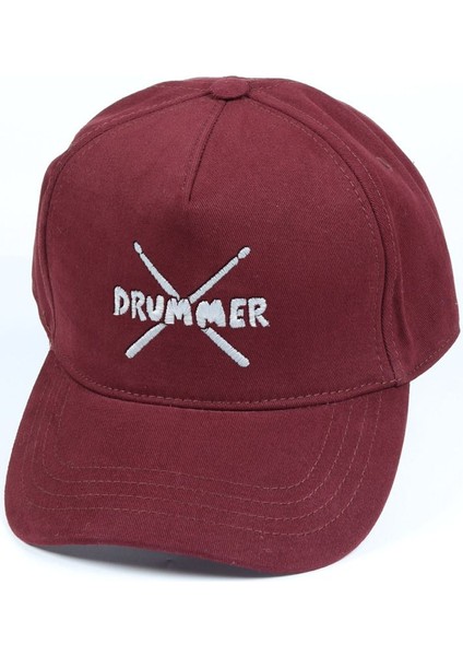 Drummer Işlemeli Şapka - Davul Bateri Baget Işlemeli Şapka