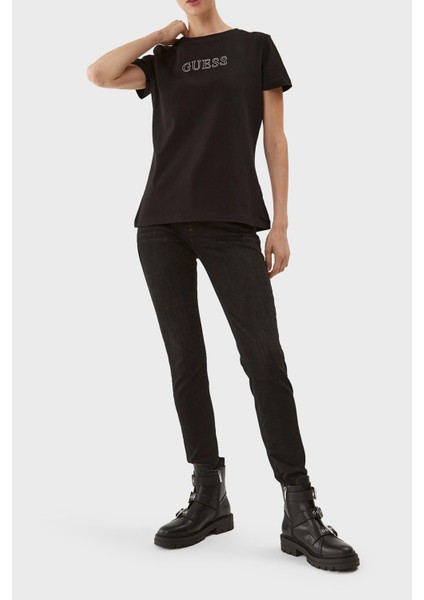 Briana Pamuklu Regular Fit T Shirt V3Bı11J1314 Kadın T Shirt V3Bı11 J1314 Jblk modelleri